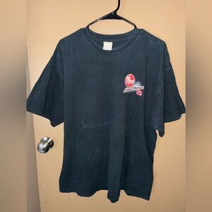 Gildan Dark Tee with Red Graphic